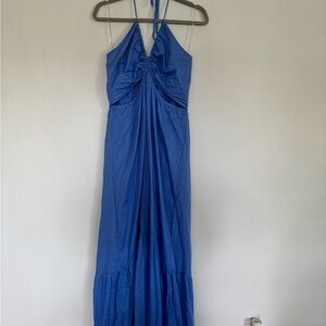Sundry Vibrant Blue Maxi Dress
